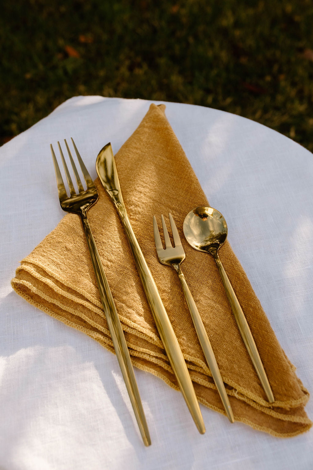 Gold Cutlery Set