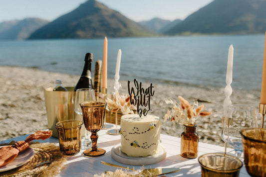An Intimate Gender Reveal in Queenstown: A Sunset Celebration to Remember