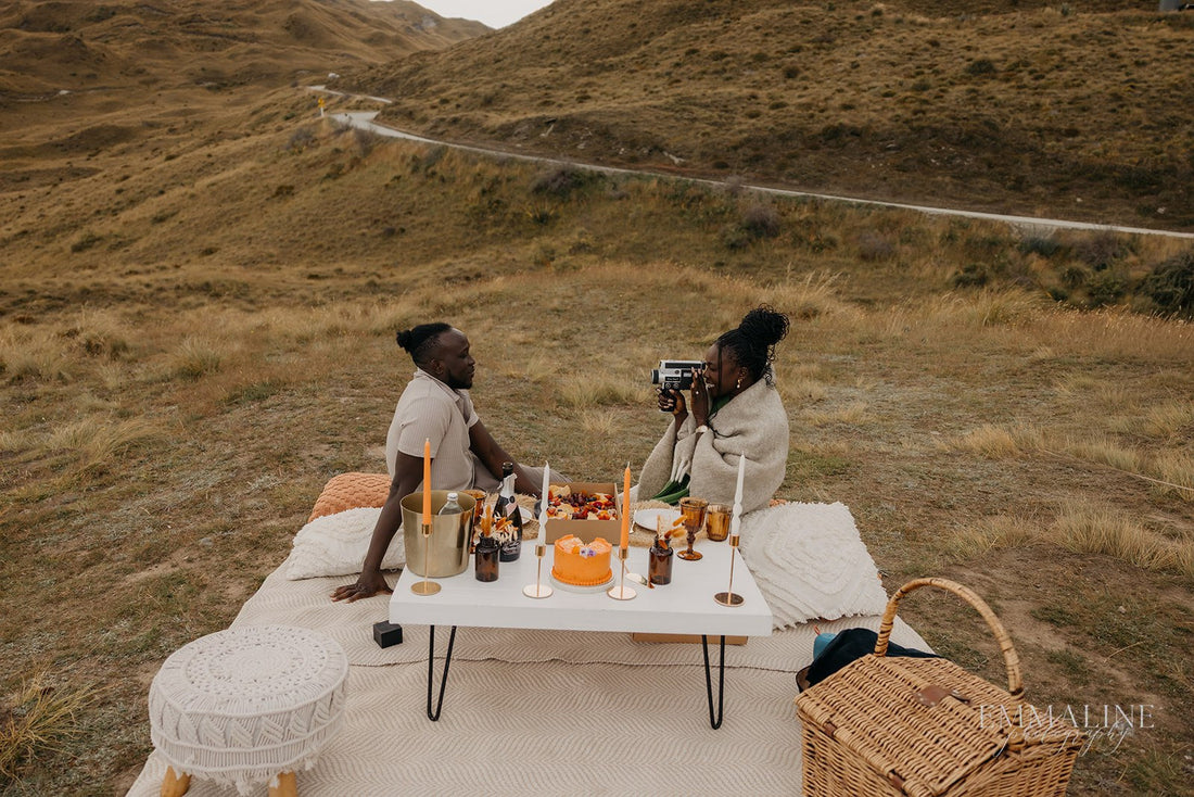 Richard & Nyandeng’s Romantic Sunset Proposal at Coronet Peak