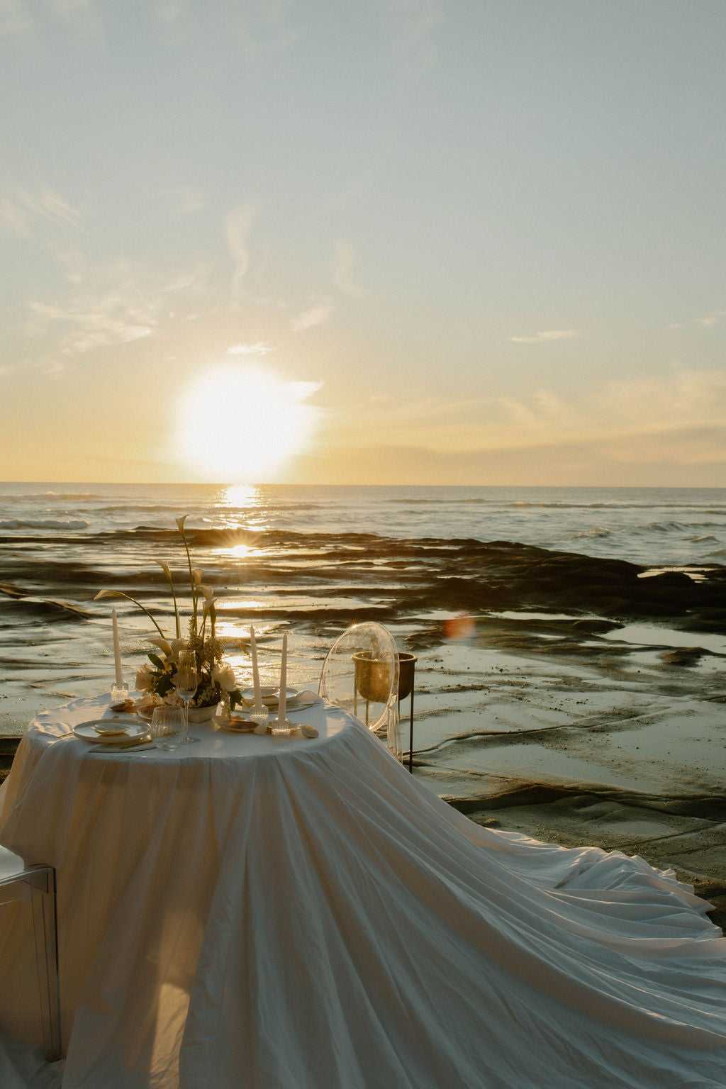 Romantic Dinner Setup