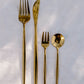 Gold Cutlery Set