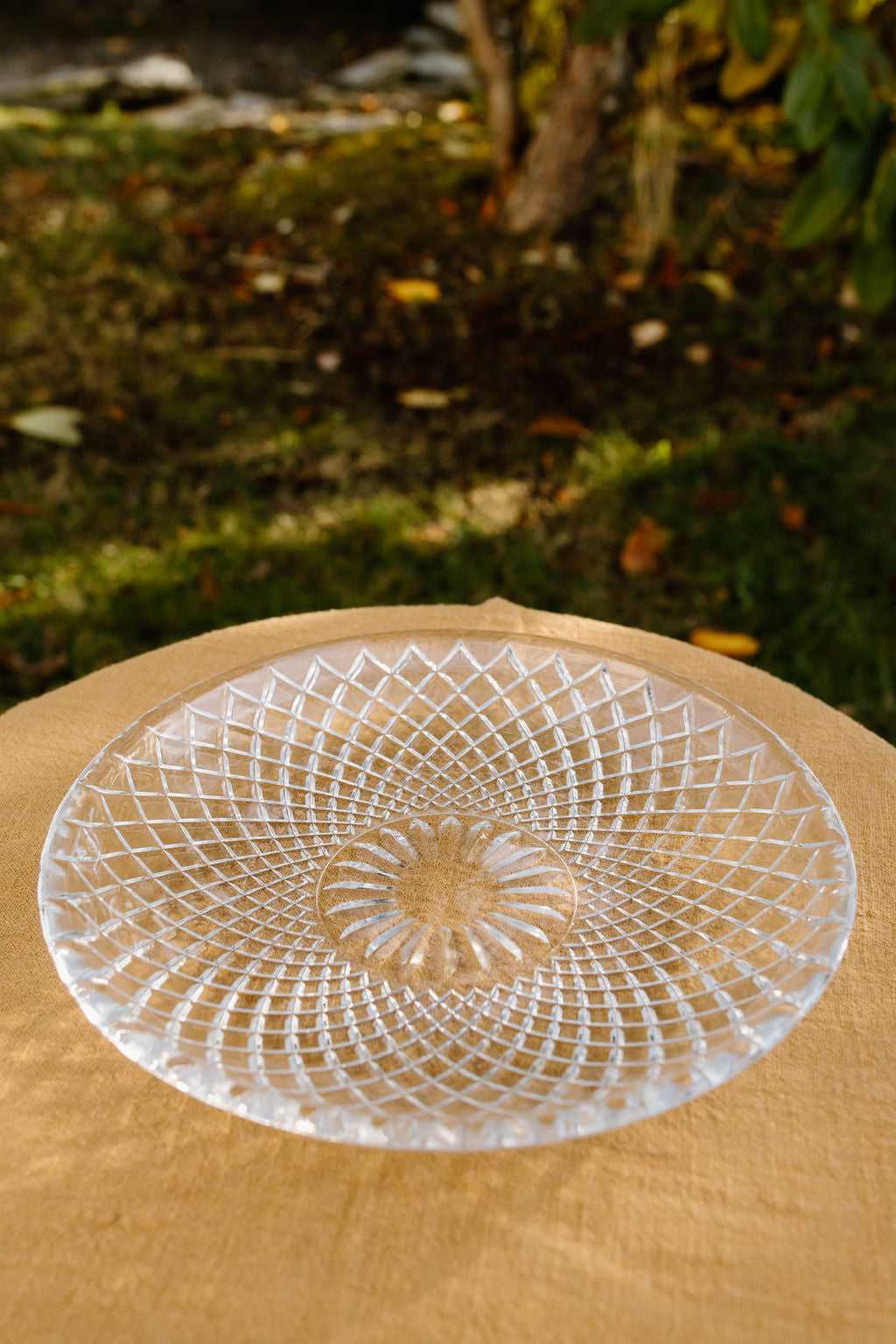 Glass Side Plate