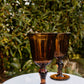 Amber Wine Glass