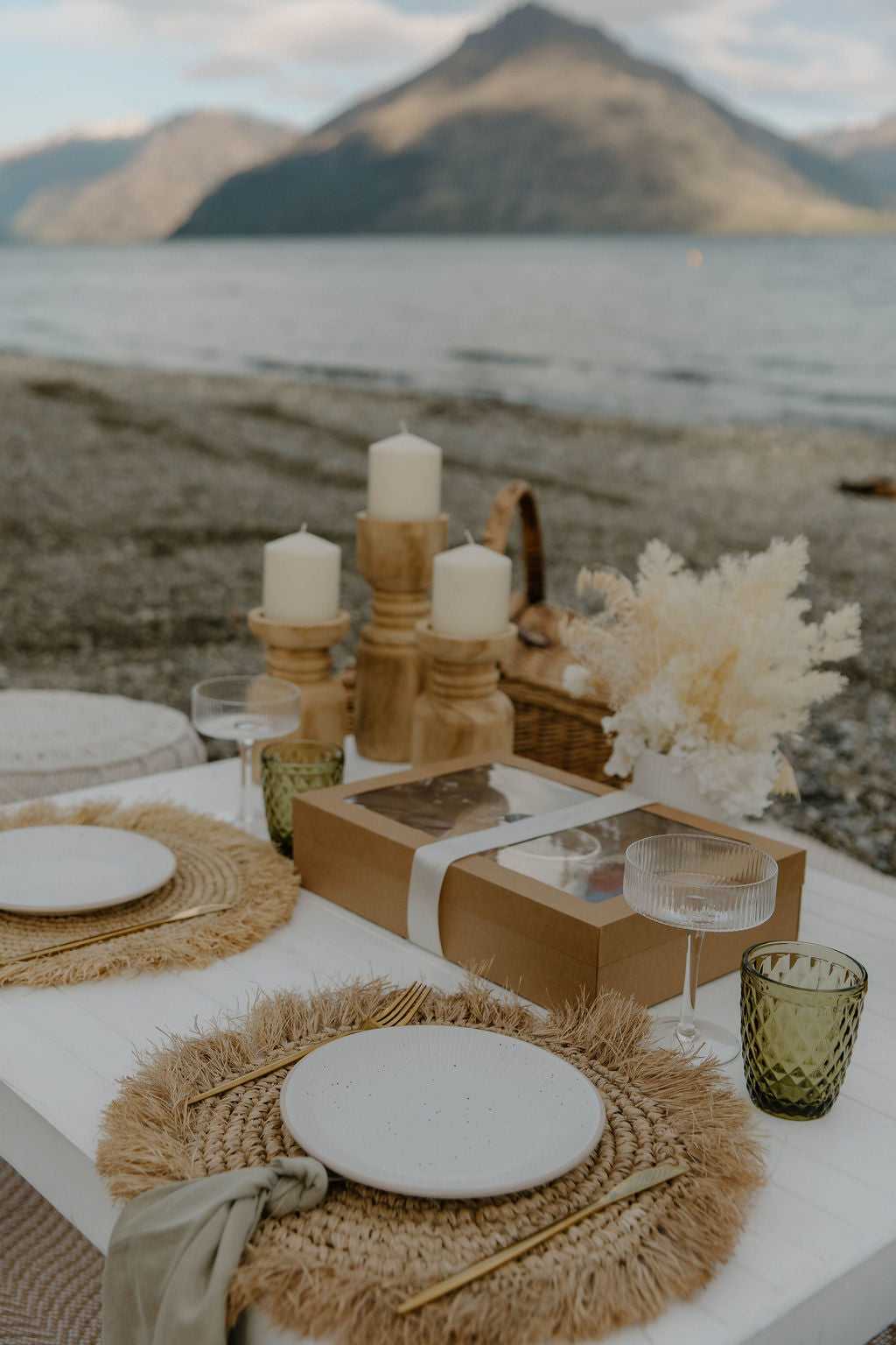 Fringed Rattan Placemats