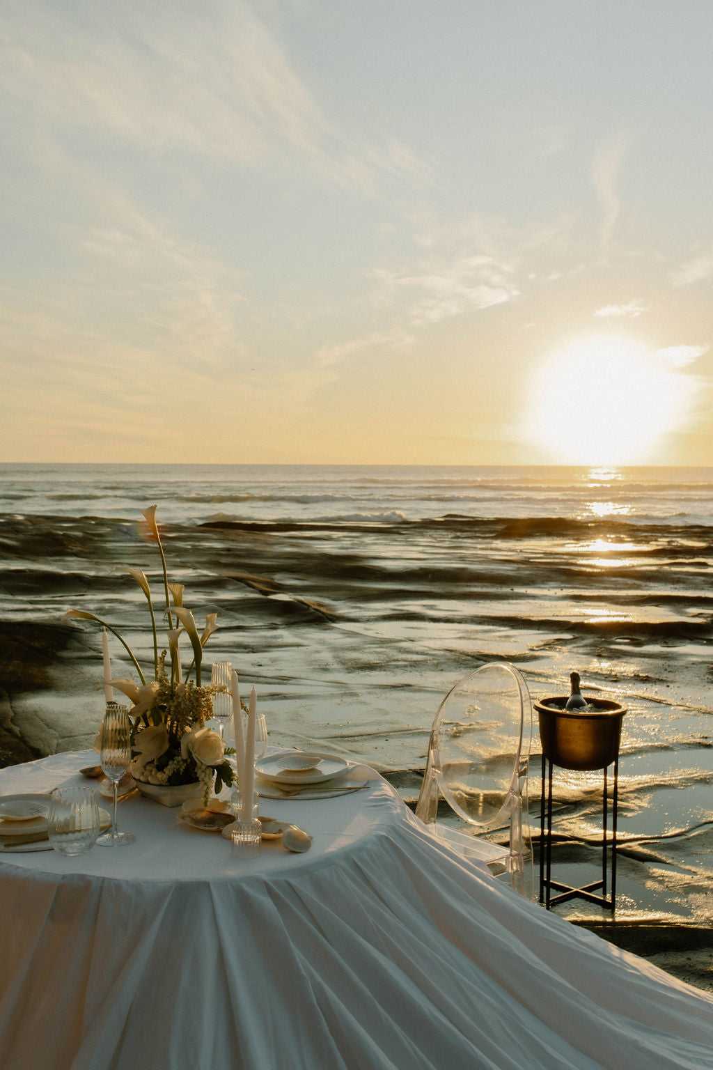 Romantic Dinner Setup