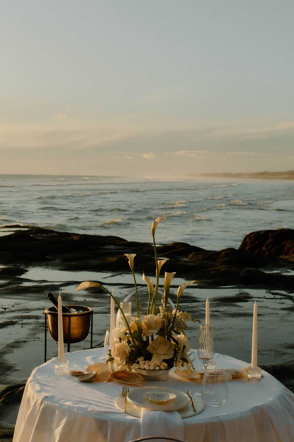 Romantic Dinner Setup