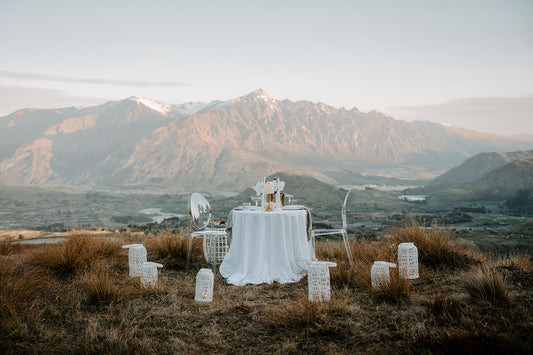 Romantic Dinner Setup
